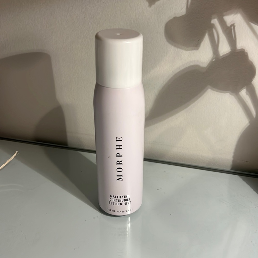 morphe matte setting spray